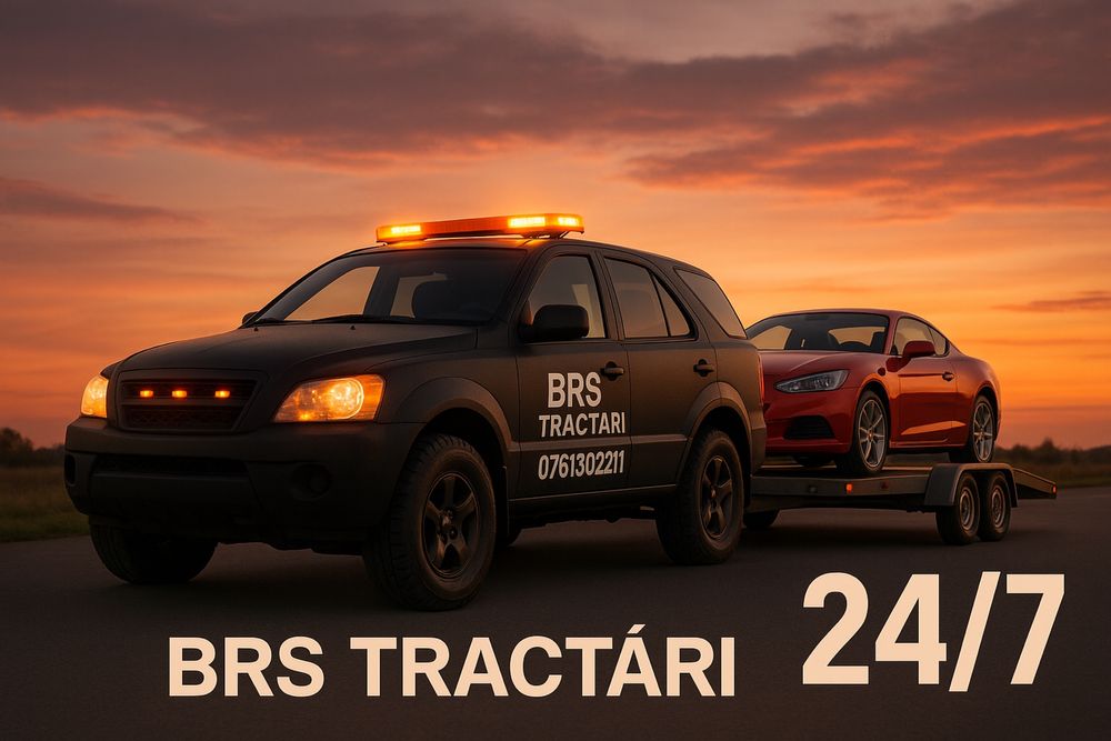 Tractari auto NON-STOP 24/7