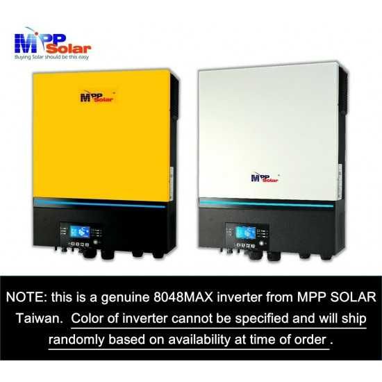 Invertor Mppsolar 8 kW – 8000W / 48V cu regulator 2 x 80A