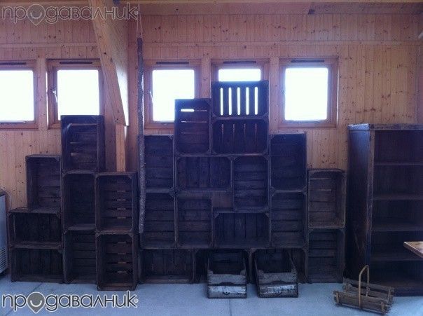 Дървени щайги, различни размери