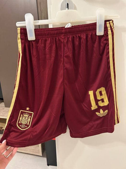 Pantaloni Spania away Lamine Yamal 19