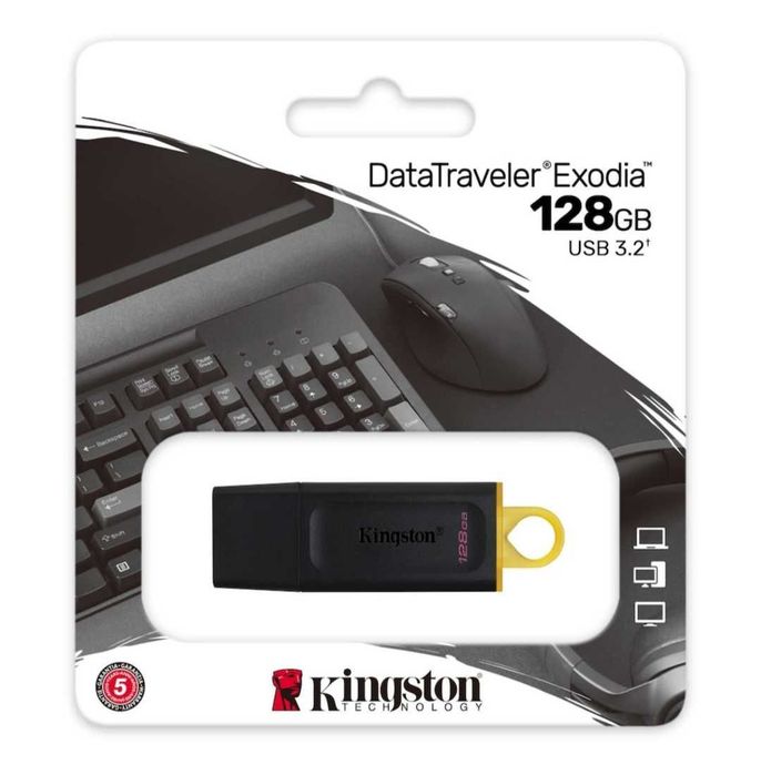 Stick / Memorie USB Kingston DataTraveler Exodia 128GB, USB 3.2