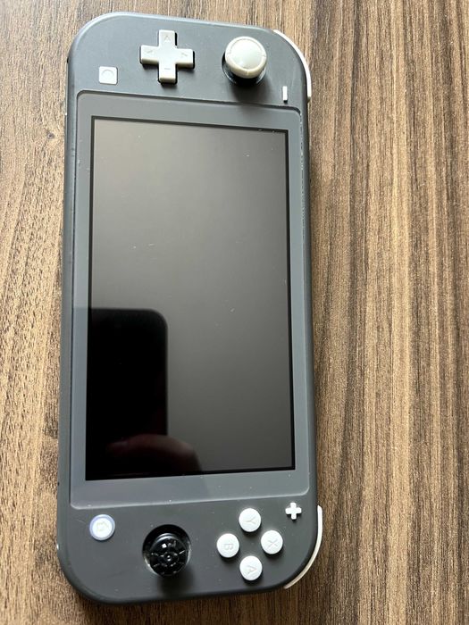 Nintendo switch lite grey + 128gb sd card