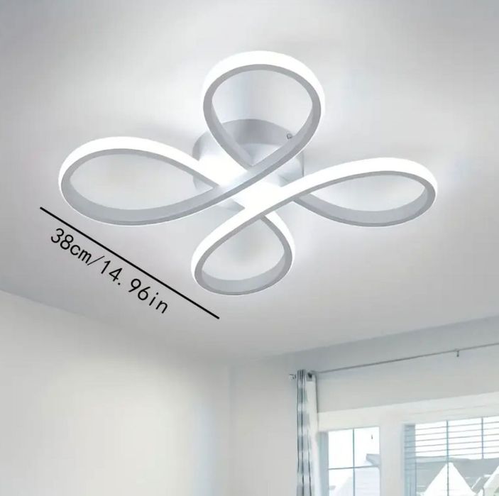 Нова LED таванна лампа - 38см.