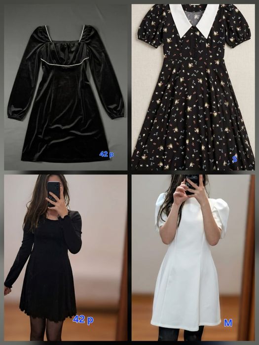 Продаю платья по 3000 тенге. Одевались 1-2 раза, без деффектов