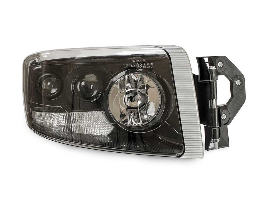 Фарове Фар за Renault Premium II 2007 - 2014 / Рено Премиум черни