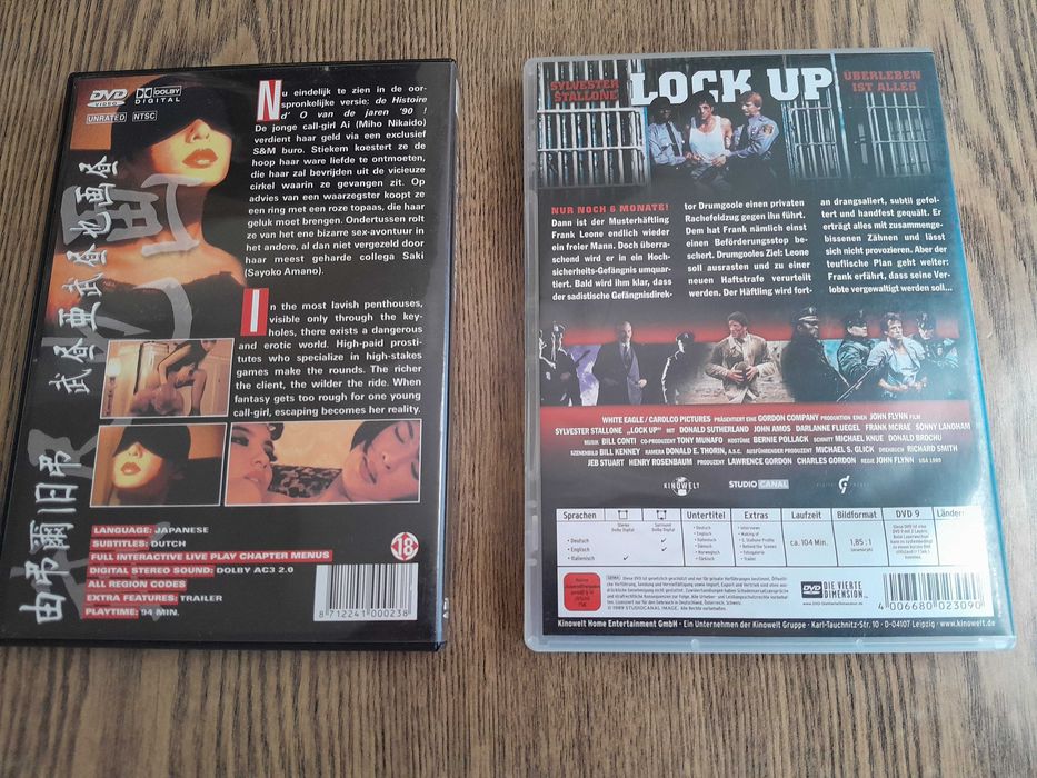 DVD Филми Stiephen King ,American Psycho и др.