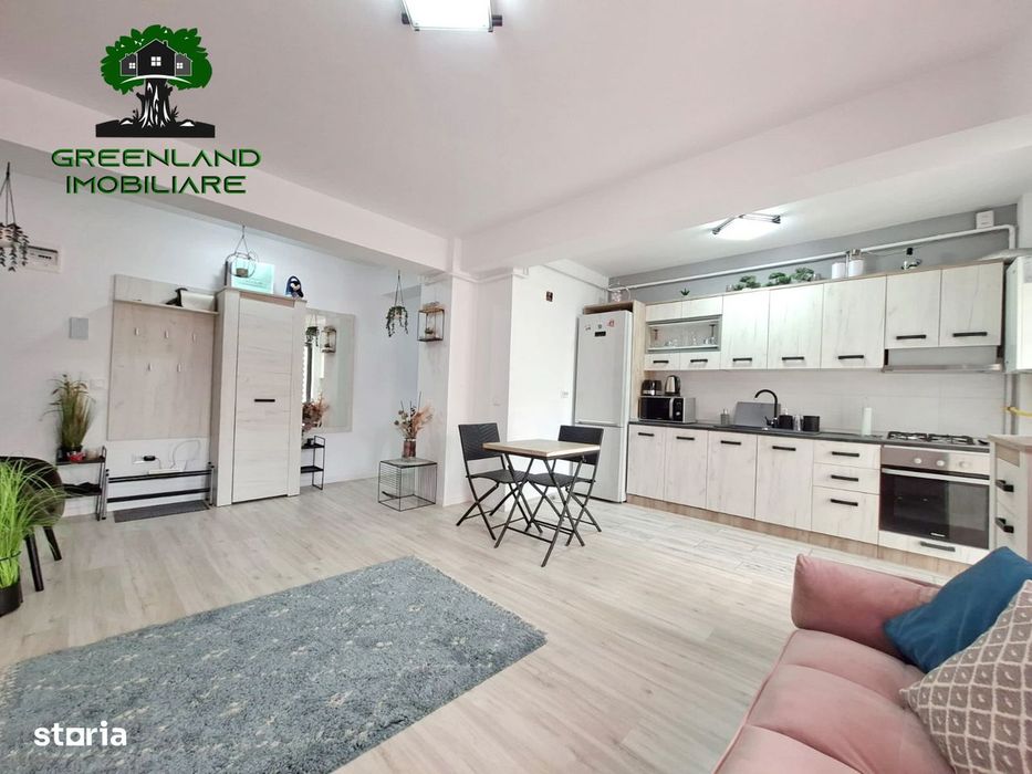 Apartament cu 2 camere, ETAJ 1, mobilat, BLOC NOU, Bucium