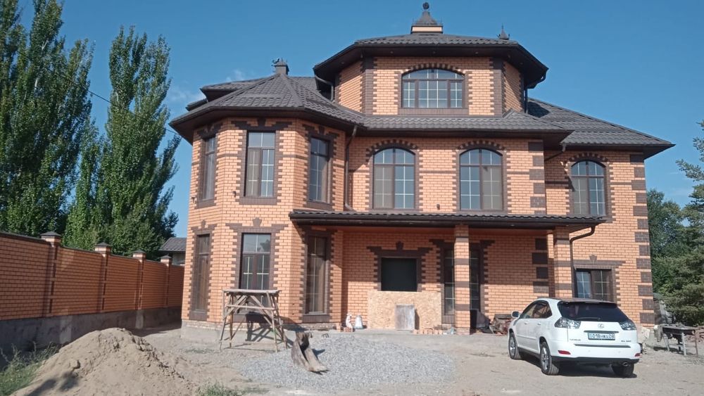 Строим мазары. Облицовка домов