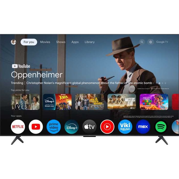 Televizor TCL Smart Google TV QD-MiniLED 65C6K 164cm 4K UHD HDR 144Hz PS5
