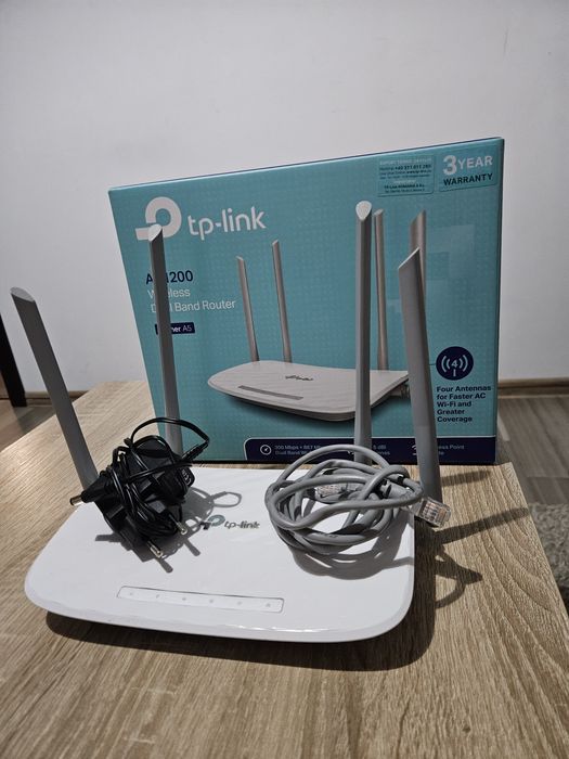 Router TP-Link AC1200 Archer A5 - Dual Band, 4 Antene