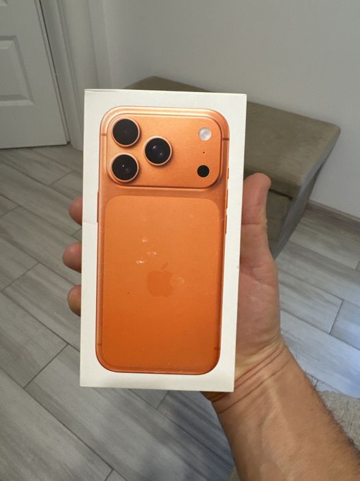iphone 17 pro 512gb orange, Nou, sigilat, factura si garantie 2 ani.