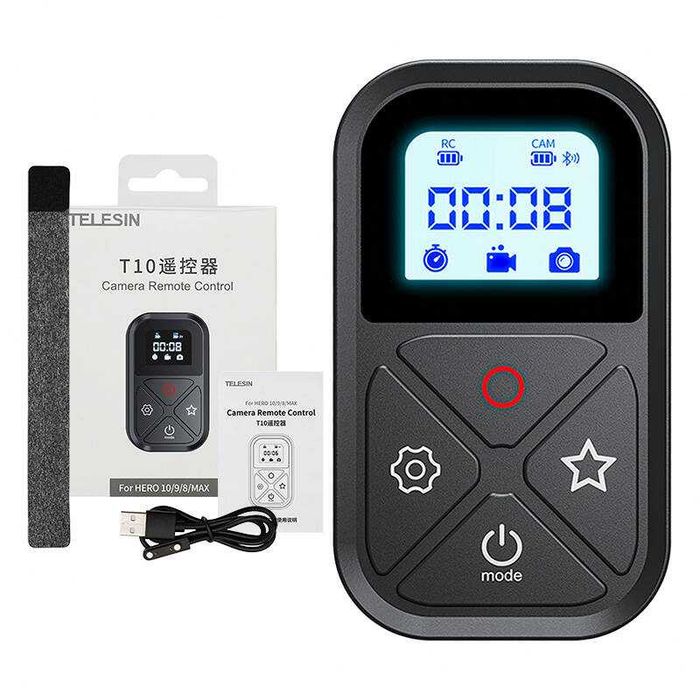 Telecomanda bluetooth Telesin pentru GoPro Hero 13 / 12 / 11 / 10 / 9 / 8 / MAX