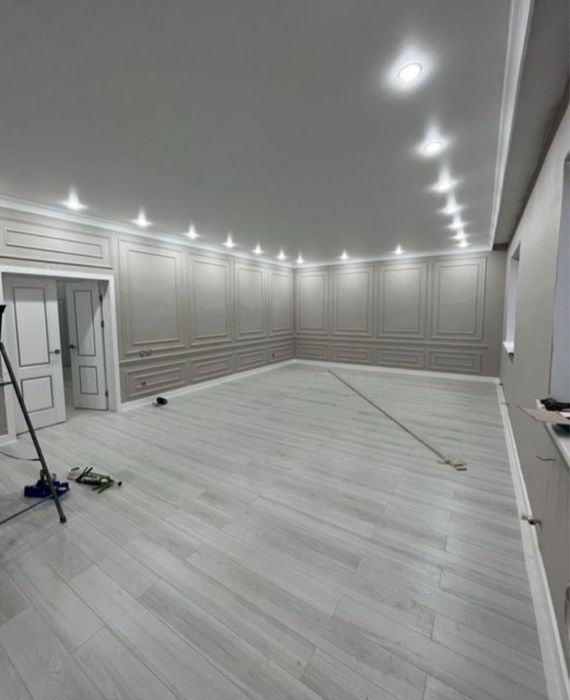 Натежной потолок