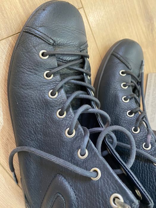 Ботинки Ecco размер 38, кожа, б/у  демисезон