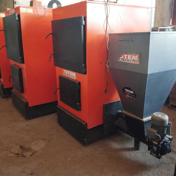Котел стальной твердотопливный ТОТЕМ TKY3 мощность от 25 до 1163 кВт