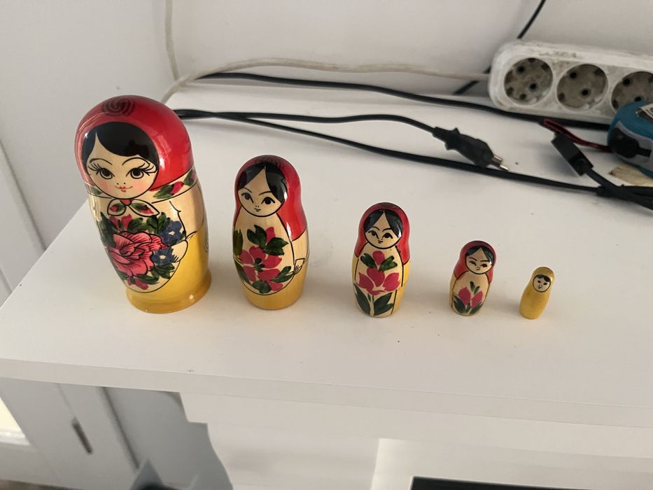 Матрешки 5 штук, Новые