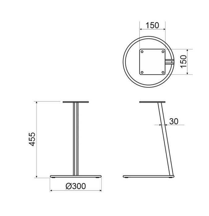 Метални крака за маса