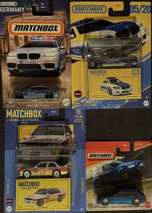 Hot Wheels, Matchbox и Minichamps