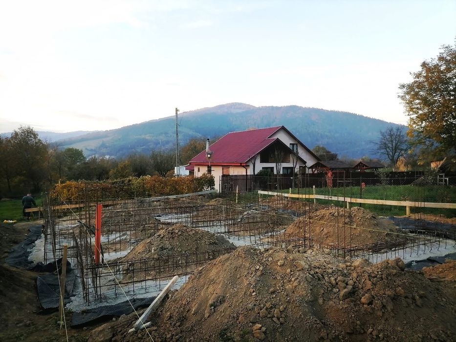 Teren cu fundatie pana la cota 0 si proiect