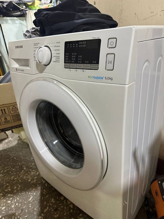 Samsung eco bubble 6kg digital inverter  после кап ремонта с гарантией