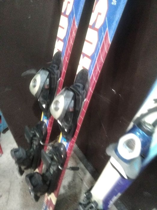 Продавам детски ски 110 и120 см. Salomon и Dynastar и щеки