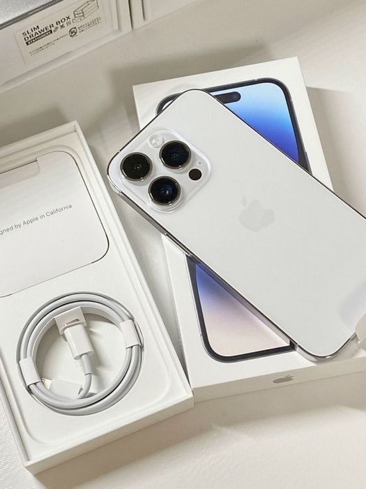 Iphone 14 pro silver белый