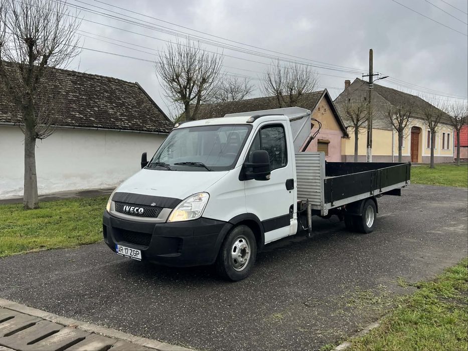 iveco daily 35C15 2007 cu macara