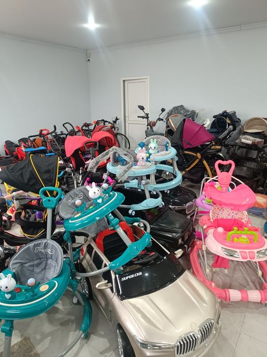 Велосипед и коляска