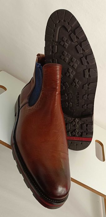 Ghete chelsea plain toe 42 LLOYD Germany piele naturala moale