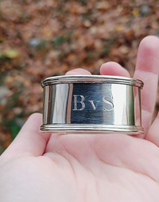 Inel Servetele argint 800 , Italia, copii