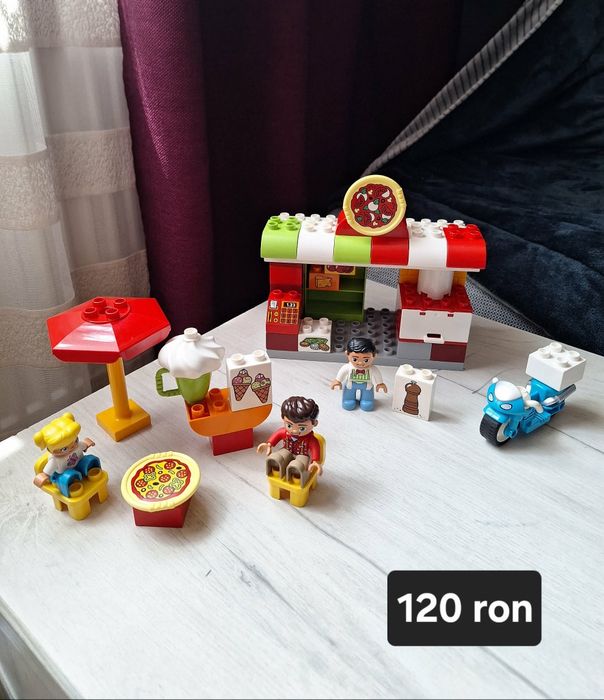 Lego duplo literele de camion și trenulețul cu numere