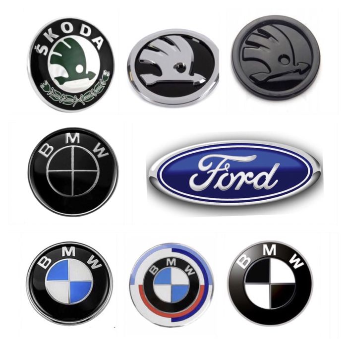 Embleme / Sigle capota haion Skoda , BMW, Ford, Alfa Romeo