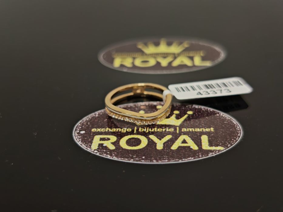 Bijuteria Royal: Inel aur 14k/1.78 gr