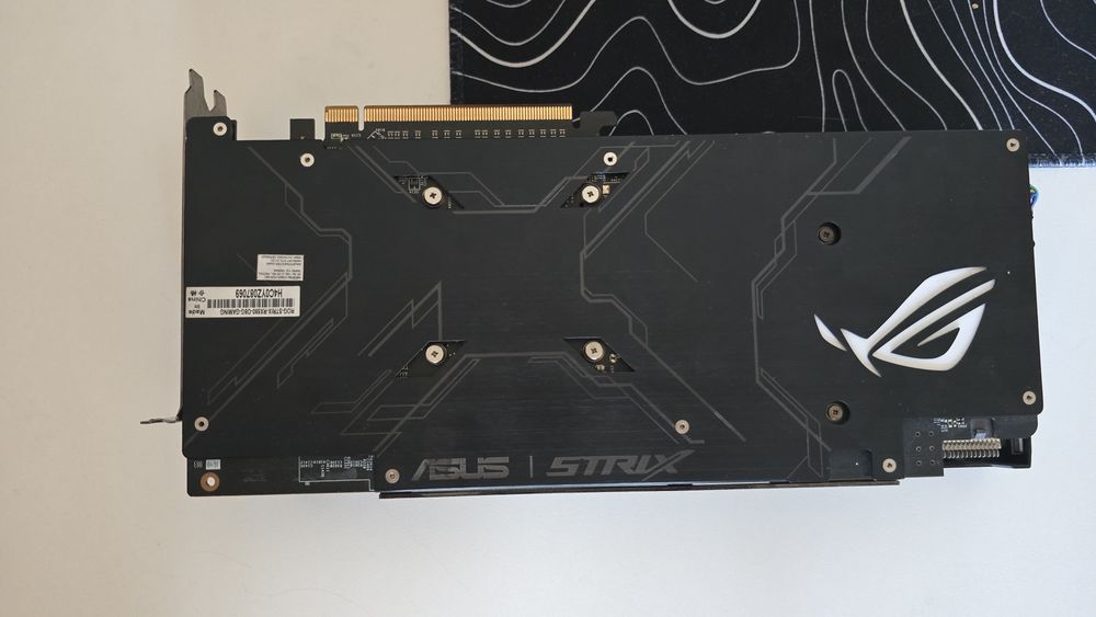 Продам видеокарту Asus ROG Strix RX580 8Gb