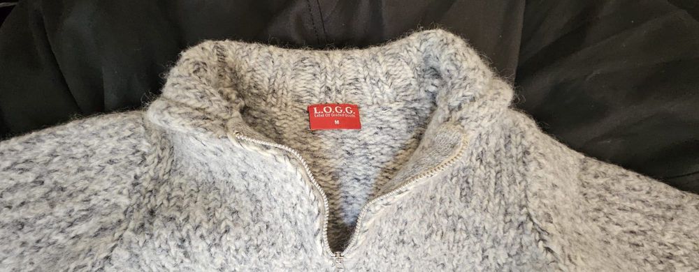 PULOVER lână 100% copii/adolescenți L.O.G.G. Suedia