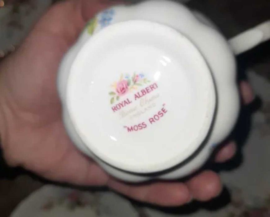 Троен сет ROYAL ALBERT СЕРИЯ Moss Rose