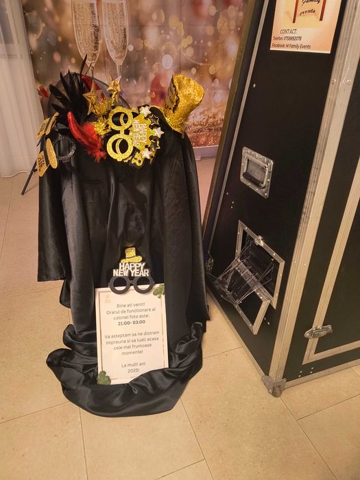 Cabina foto Timisoara, baloane de sapun cu fum, arcade din baloane