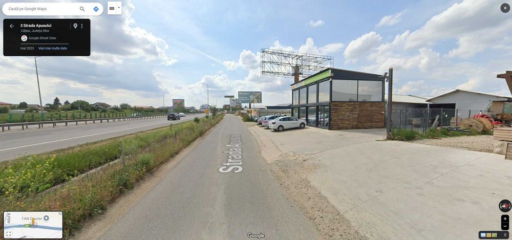 Teren 1.149 mp cu Cladire de Birouri P+1, Poziție Strategică în Catelu