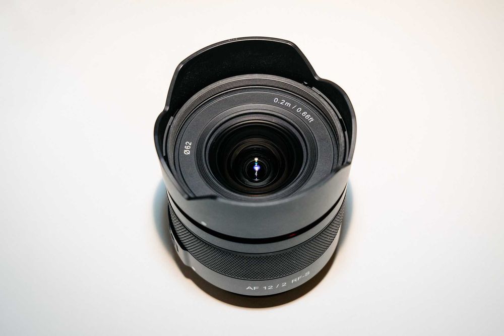 Samyang 12mm f2 Montura Canon RF Garantie