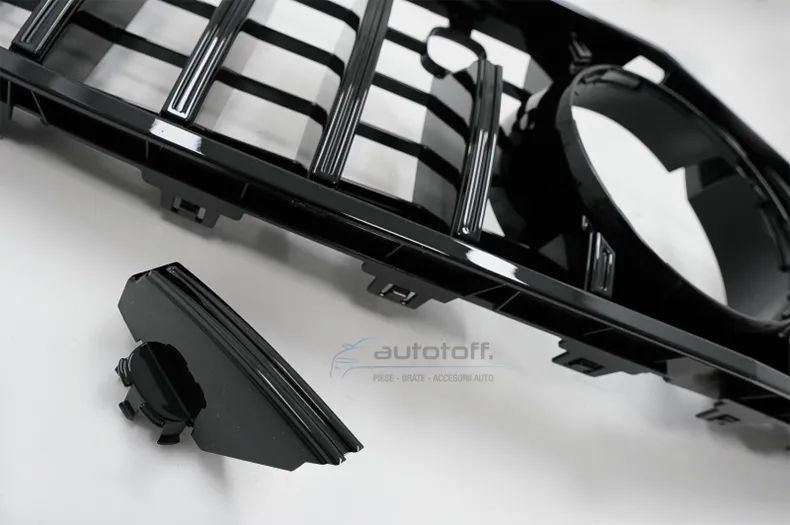 Grila compatibila cu Mercedes-Benz S-Class C217 A217 (2014-2022) Negru Lucios