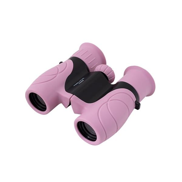 Binoclu compact pentru copii, 8x21, roz