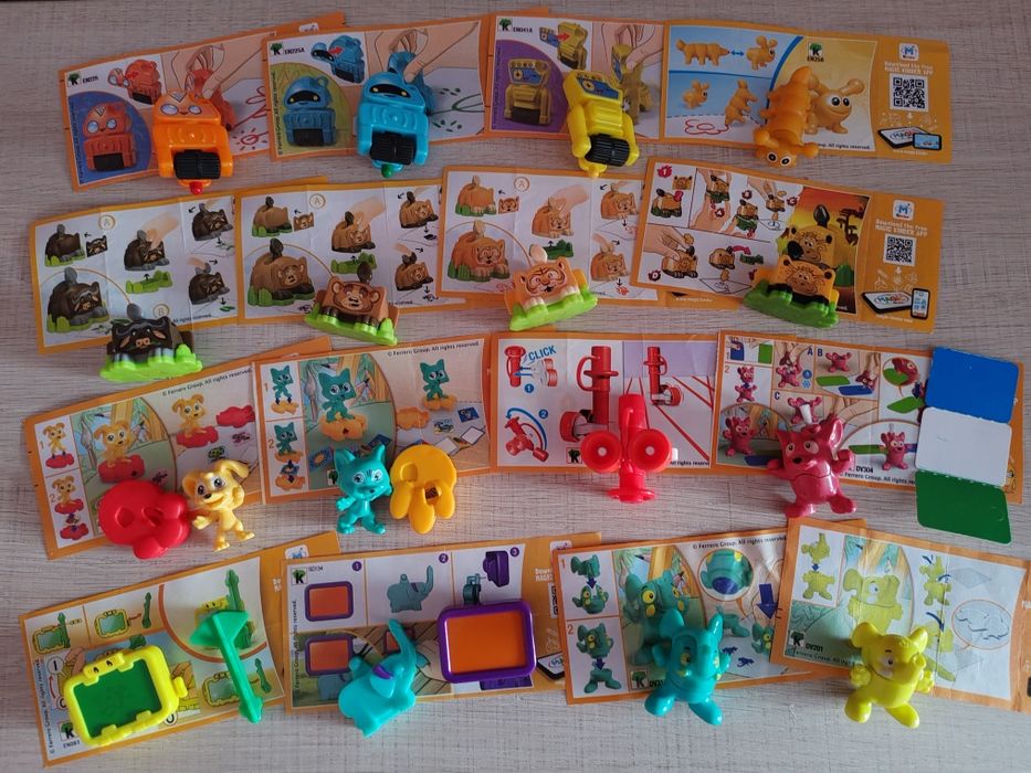 Киндер Sprinty,.Harry Potter,,Енчантималс, Миньони, Смърфове,