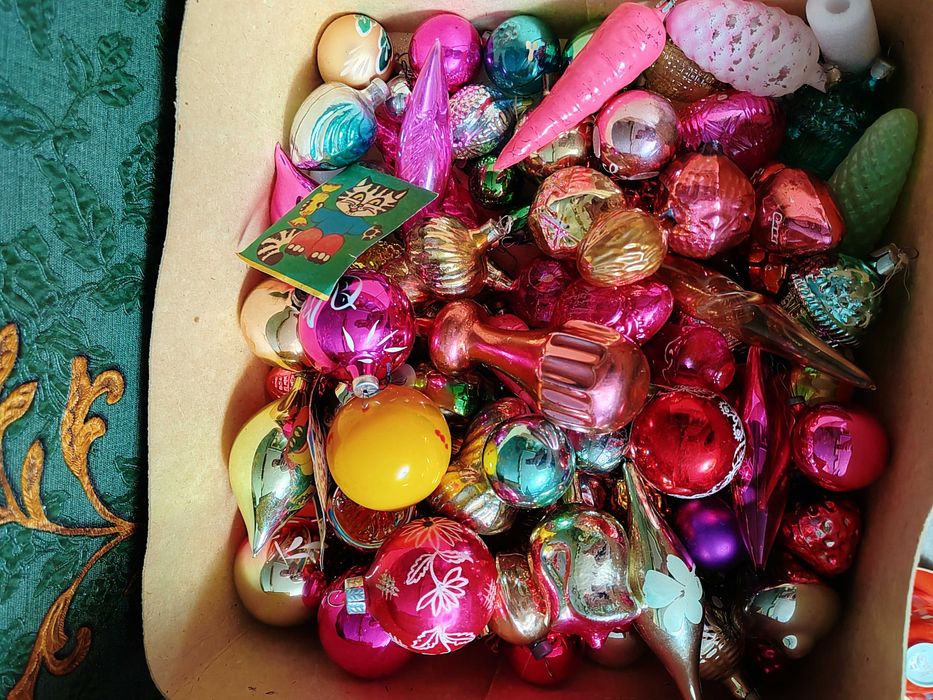 Ёлочные игрушки СССР