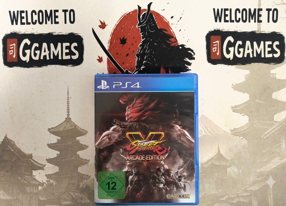 Street Fighter 5 V Arcade edition PS4