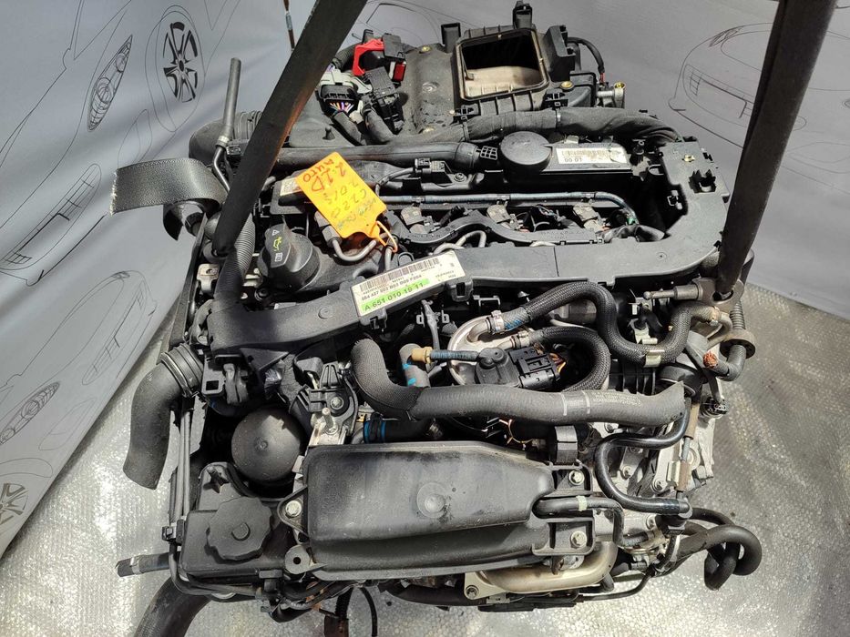 Motor Complet Mercedes-Benz C-Class (C204) C220 CDI 2.2 125kW / 170CP / Euro 5 / Cod Motor OM651.911