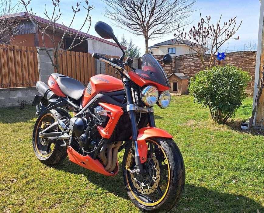 Scarita + Frana (comanda frana) Triumph Street Triple 675