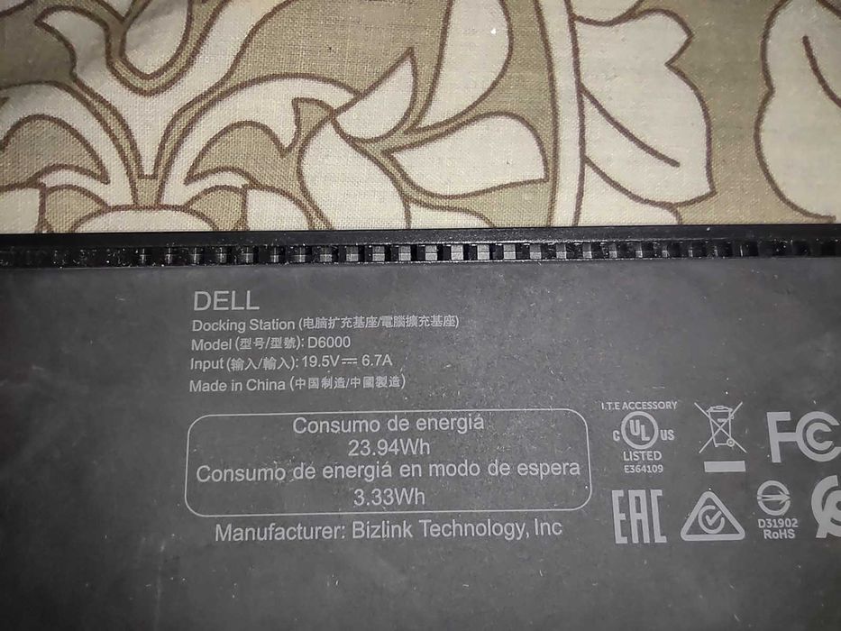 Докинг станция Dell D6000