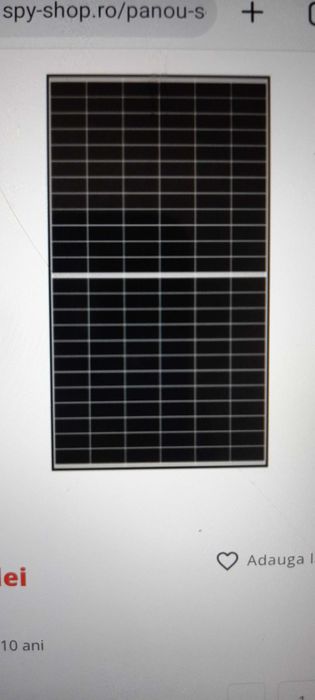 Vand 2 panouri fotovoltaice 450w 41v voc 14a isc