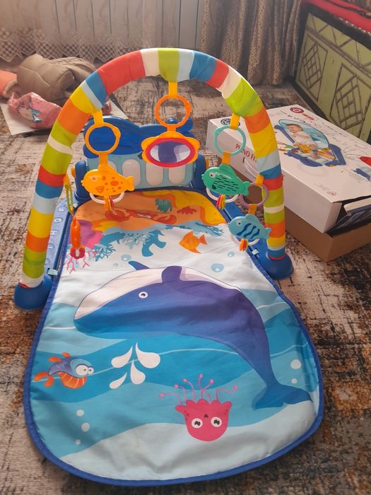 Музыкальный коврик детский