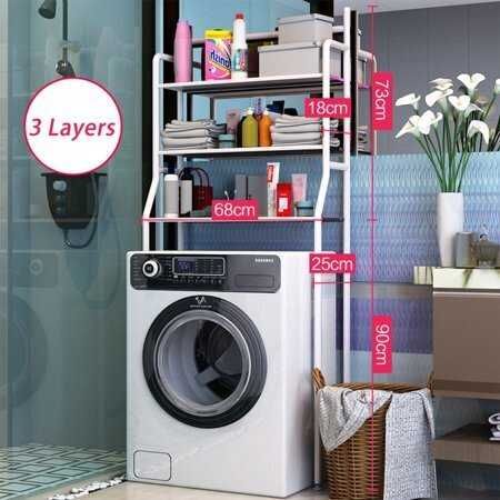 Етажерка за баня, тоалетна и пералня TOILET RACK 68Х25Х165СМ